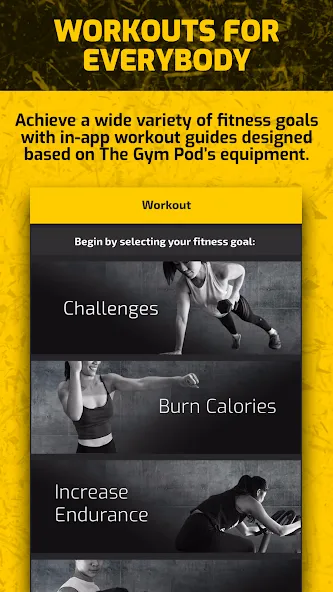 The Gym Pod store image, workout guides