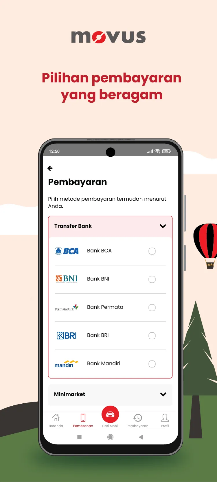 movus store image, payment methods